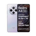 Redmi A4 5G (Sparkle Purple, 4GB RAM, 64GB Storage) | Global Debut SD 4s Gen 2 | Segment Largest 6.88in 120Hz | 50MP Dual Camera | 18W Fast Charging