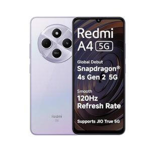 Redmi A4 5G (Sparkle Purple, 4GB RAM, 64GB Storage) | Global Debut SD 4s Gen 2 | Segment Largest 6.88in 120Hz | 50MP Dual Camera | 18W Fast Charging